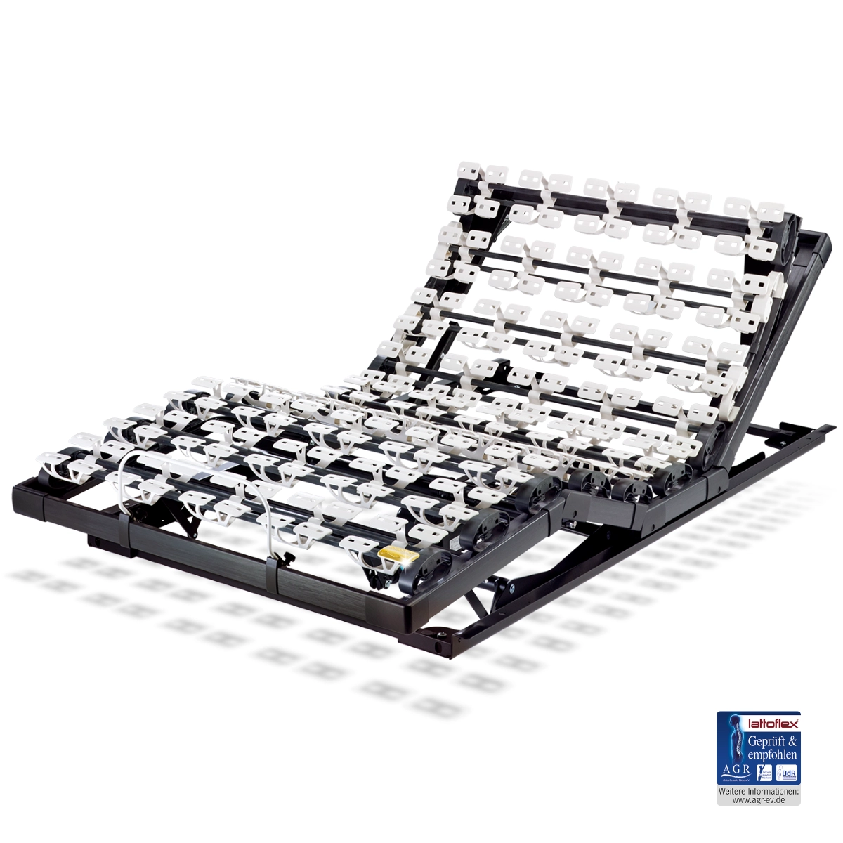 Lattoflex Rahmen 284 mit AGR ev Gütesiegel.